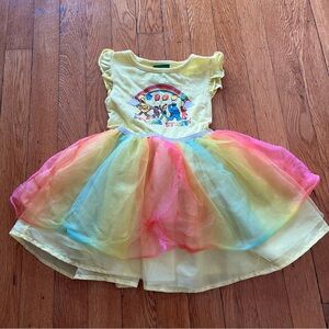 Sesame Street Yellow Tutu tulle dress - 3T